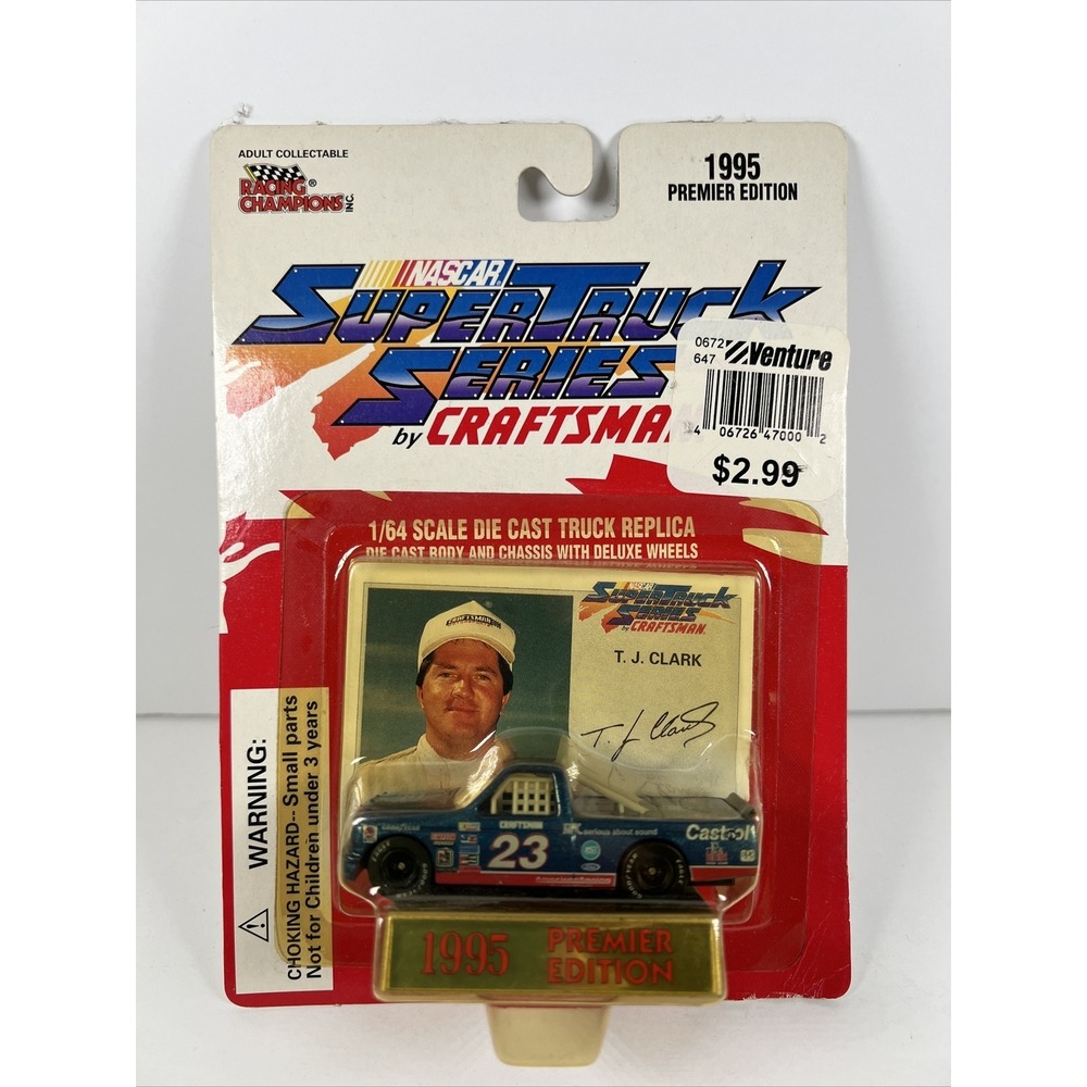 1995 Racing Champions Craftsman Super Truck Series #23 T J Clark 1:64 (3)